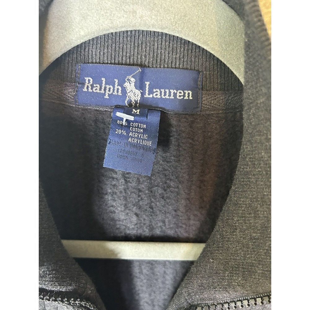 Polo Ralph Lauren Full Zip Ribbed Gray Cotton  Men’s Shacket Jacket Sz M - Picture 4 of 4